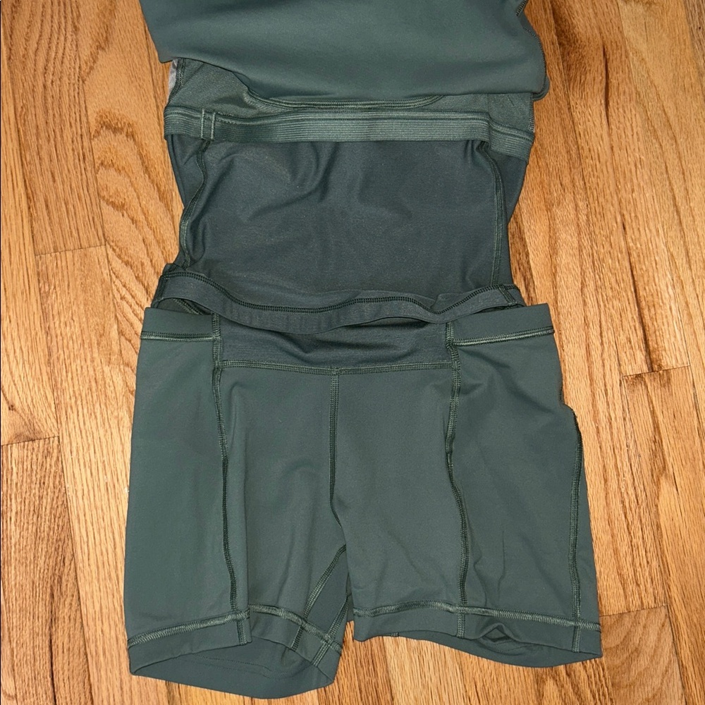 Lululemon Athletica Align Cami Strap Dress in Eucalyptus Green NWT! - Picture 8 of 11